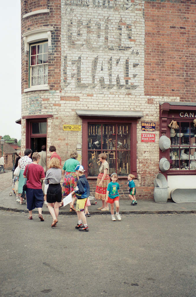 Nash’s ironmongery, Black Country Museum (Scan from 1992)