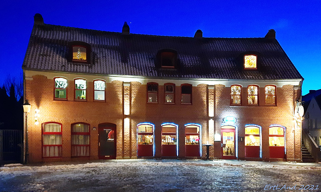 Blaue Stunde - Marktplatz Mölln