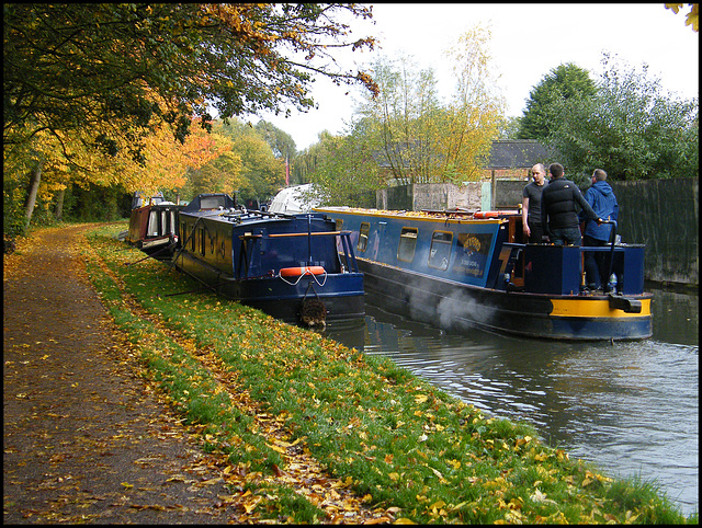 chugging through the autumn