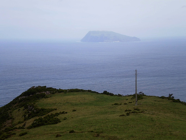 A view to Corvo Island.