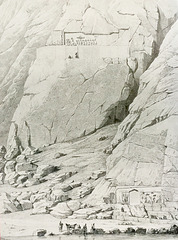 The Rock at Behistun, Iran