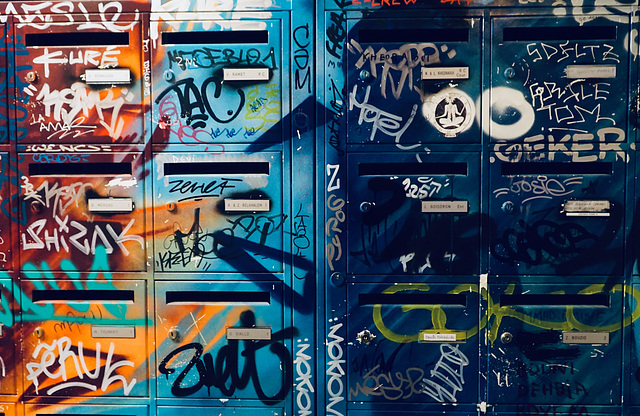 Postbox Graffiti