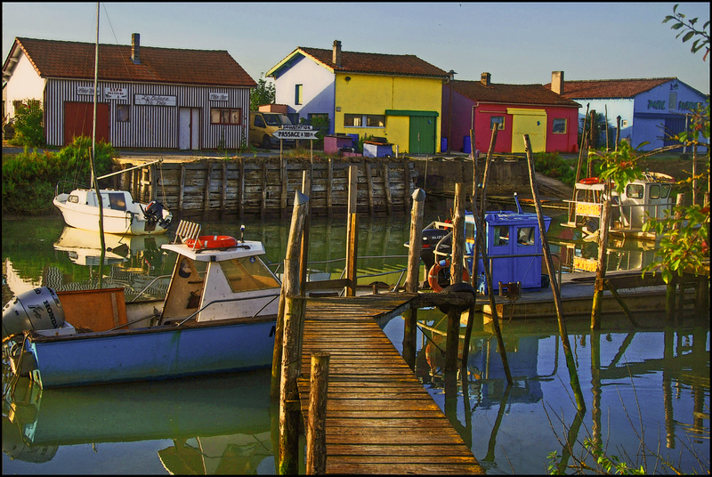 Morgenstimmung am Hafen von Marennes