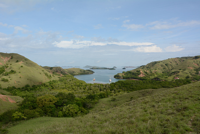 Indonesia, The Coast of the Island of Rinca and Loho Buaya Bay