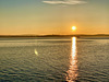 Sonnenuntergang über dem Bodensee