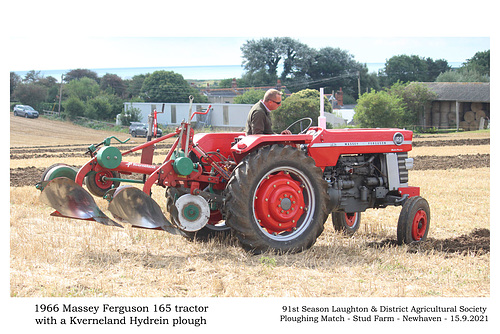 12 Massey Ferguson 165 1966 - Kverneland Hydrein - Graham Long