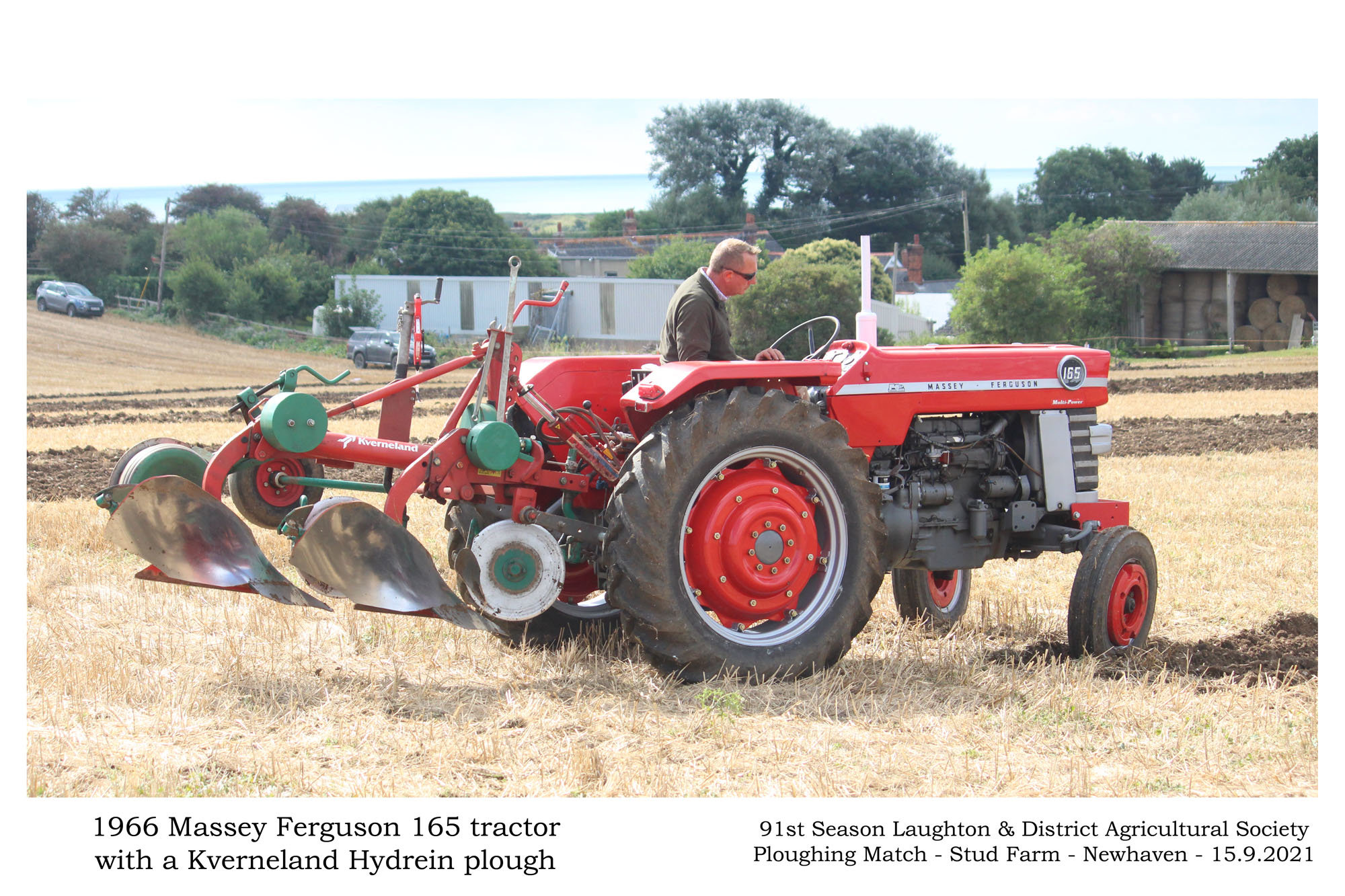 12 Massey Ferguson 165 1966 - Kverneland Hydrein - Graham Long