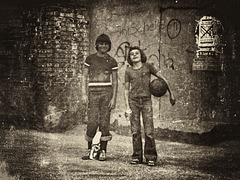 Hinterhof Fußballer, 1969