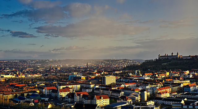 Würzburg im Abendlicht - Würzburg in the Evening Light