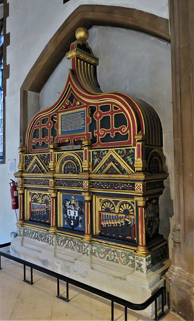 chelmsford cathedral, essex  (29)c16 tomb to thomas and avice mildmay +1566 and +1557, erected 1571