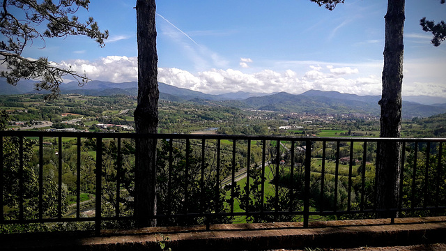 Ovada Valley view from la Rocca. Piamonte. HFF