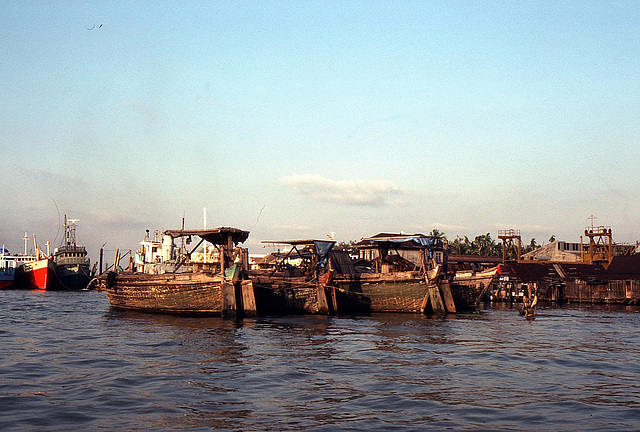 Renovationsbedürftig in Bangkok 1981