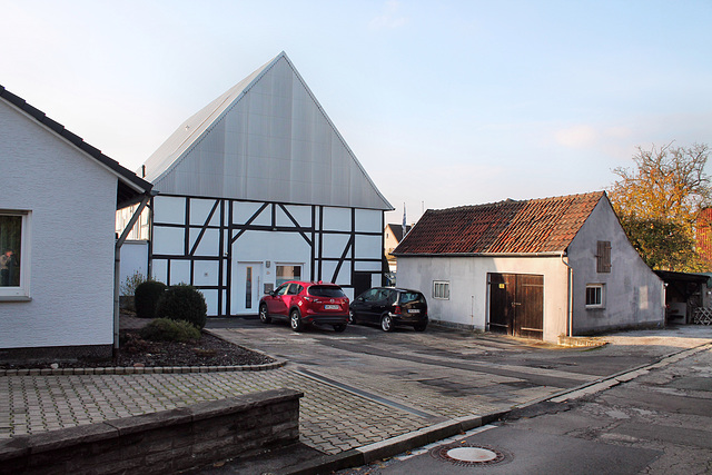 Auf dem Tigge, Fachwerkbau (Unna-Massen) / 12.11.2016