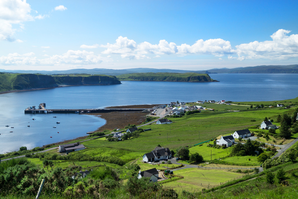 Uig Bay and Ferry Terminal