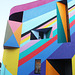 Dance Diagonal by Lothar Götz - west wall un'corrected' - Towner Eastbourne 28 11 2023