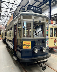 Haags Openbaar Vervoer Museum 2024 – Blue tram