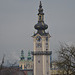 Linz, Minoritenkirche (View from Linzer Schloss)