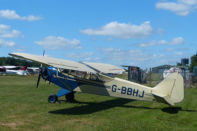 G-BBHJ at Popham - 22 June 2018