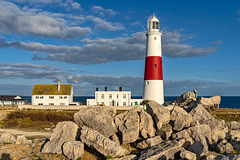 Portland Bill Lighthouse - rocky