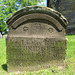 penshurst church, kent (24)c18 gravestone of ann bridger +1758; heart