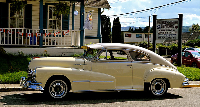 Our 1948 Pontiac.