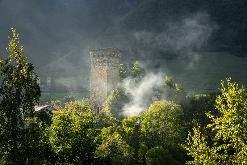 evening in Mestia