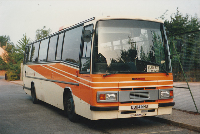 Suffolk County Council C304 NHD in Brandon – July 1991 (143-23) Suffolk County Council C304 NHD in Brandon – July 1991 (143-23)