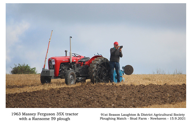 28 Massey Ferguson 35X 1963 Ransome 59 A J Pilcher