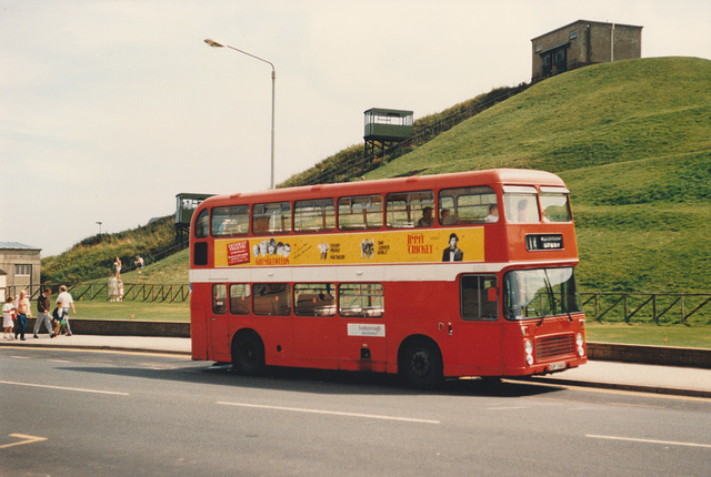 HFF: East Yorkshire Scarborough and District 748 (DUP 748S) in Scarborough – 19 Aug 1987 (54-28)