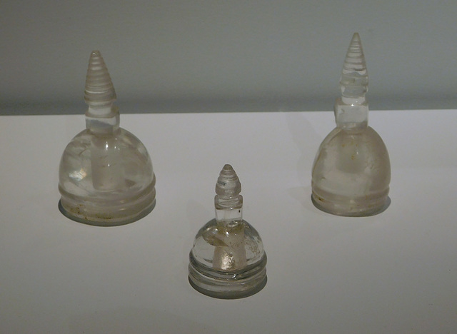 Rock Crystal Reliquaries in the Shape of Stupas in the Metropolitan Museum of Art, October 2023