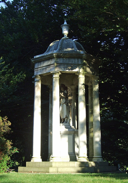 Columnar Grave Monument in Greenwood Cemetery, September 2010