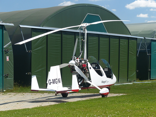 G-MGNI at Popham - 22 June 2018