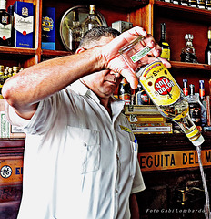 at the BODEGUITA del MEDIO - La Habana/Cuba