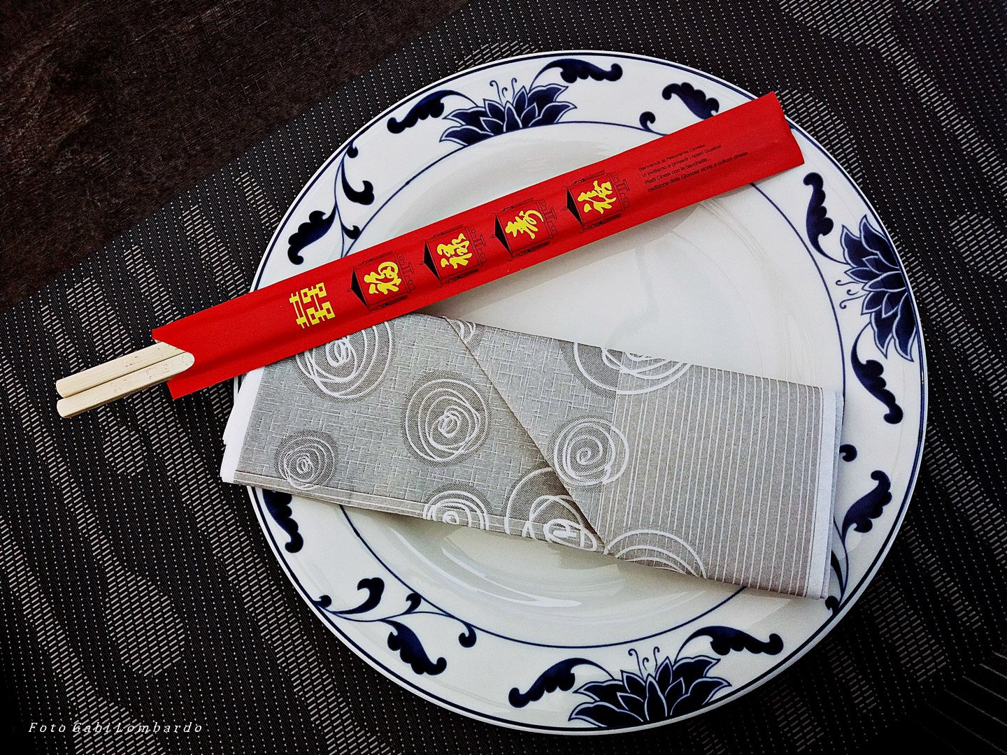 asian place setting