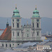 Linz, Alter Dom (View from Linzer Schloss)