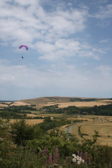 Flying over the Cuckmere Valley