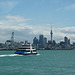 Ferry On Auckland Harbour