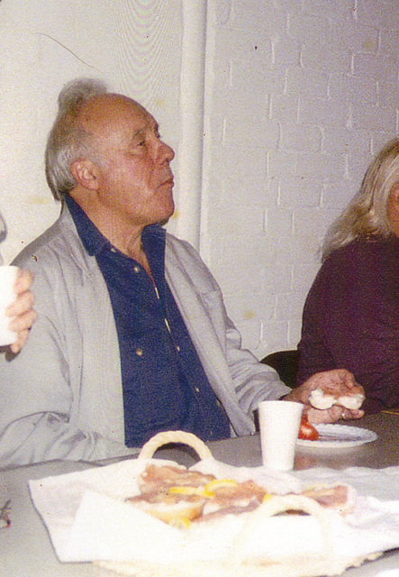 Patrick Heron at Camden Arts Centre, 1994.photograph Kieron Farrow