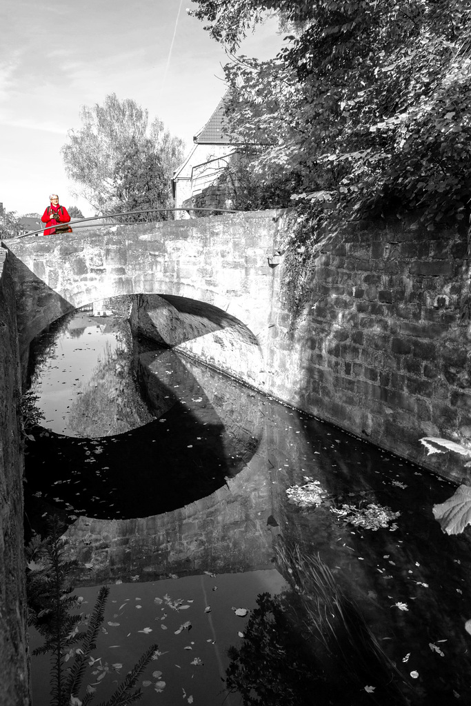 Auf der Brücke