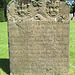 penshurst church, kent (20)c18 gravestone of john marchant +1754; two cherubs and a skull