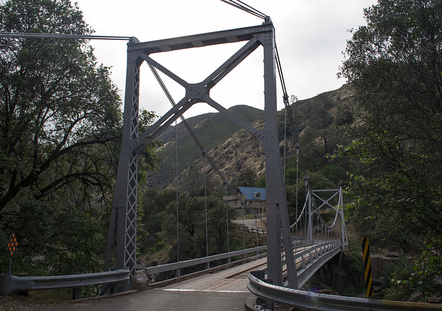 Briceburg suspension bridge (#0589)