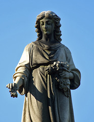 George Fox Grave in Greenwood Cemetery, September 2010