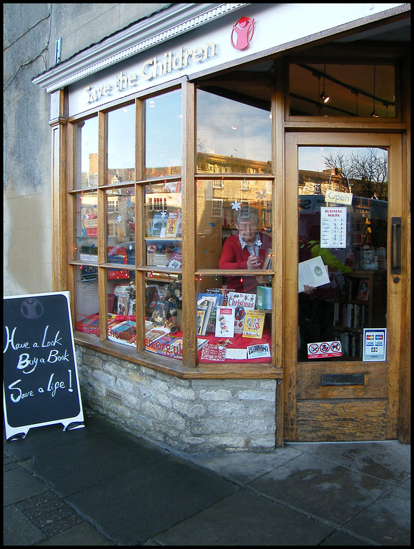 Save the Children bookshop