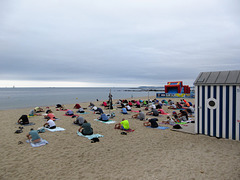 la forme à la plage,,