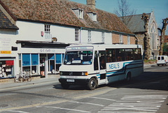 Neal’s Travel J 832 RNK in Mildenhall – 27 Apr 1996 (308-14)