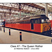 Class 47  'The Queen Mother' at Waterloo c 2002