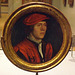 Portrait of a Man in a Red Cap by Holbein in the Metropolitan Museum of Art, February 2014