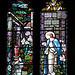 Stained Glass Memorial Window to Albina Mary Powell, by  Heaton, Butler & Bayne, Sharow Church, North Yorkshire