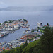 Bergen (including Bergen weather) from Fløyen