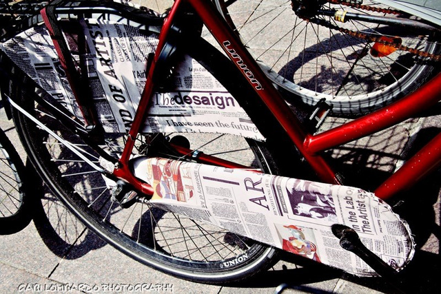 una bici da leggere